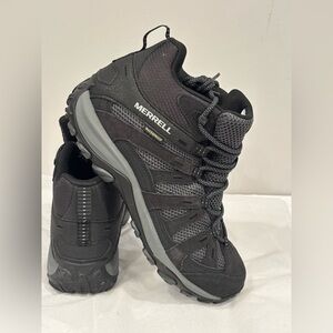 Merrell Men's Alverston Gray and Black Athletic Shoes